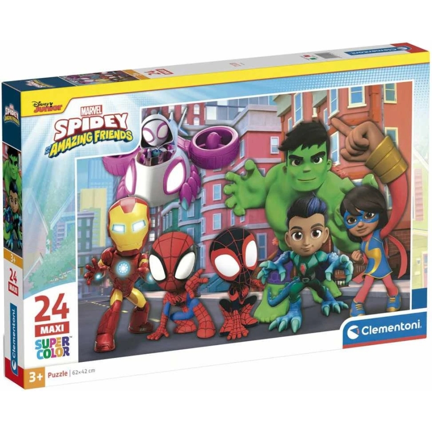 Clementoni Puzzle 24 pcs - Spidey and His Amazing Friends – 2