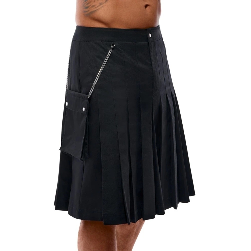 Svenjoyment Men's Kilt Black S – 2