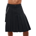 Svenjoyment Miesten Kilt Musta S Svenjoyment Miesten Kilt Musta S