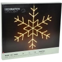 KOOPMAN Christmas decoration Decorative hanging snowflake 120LED warm white KOOPMAN Christmas decoration Decorative hanging snowflake 120LED warm white