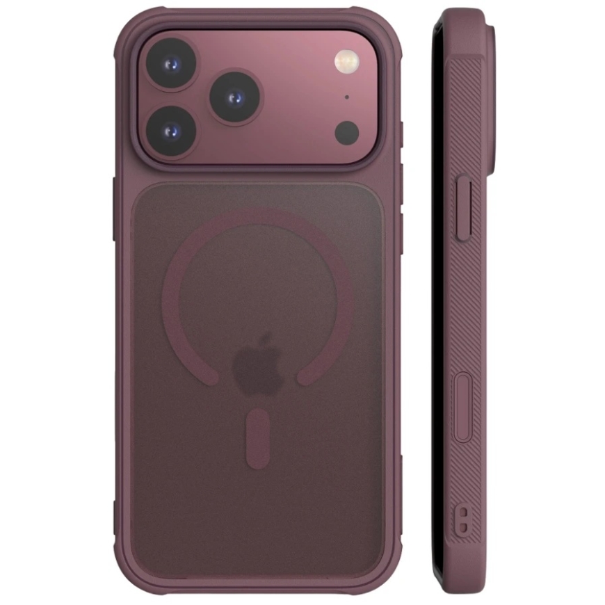 Чехол Araree Duple M Armor MagSafe для iPhone 18 Pro Max / 17 Pro Max бордового цвета – 2