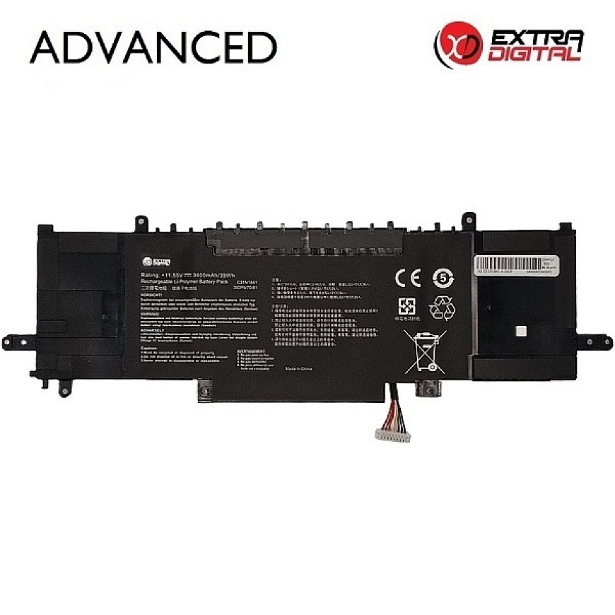 Аккумулятор для ноутбука ASUS C31N1841, 4210mAh, Original
