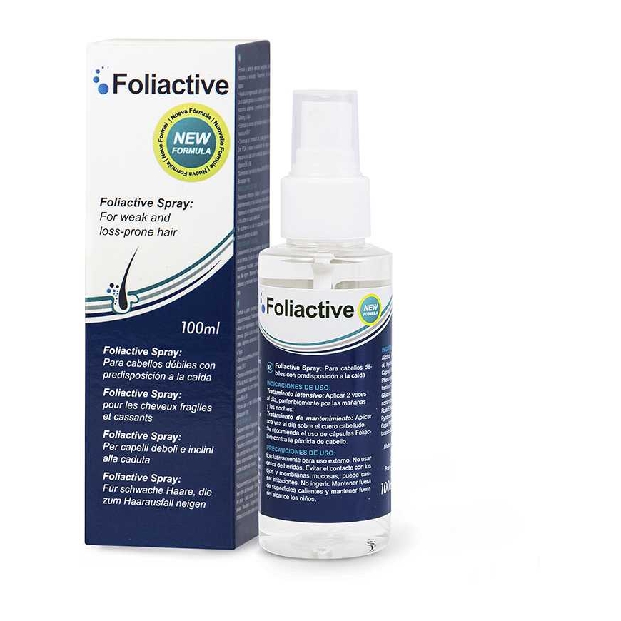 500 Cosmetics, Foliactive, Juukselakk Ravi, juuste väljalangemise vastu, 100 ml, unisex