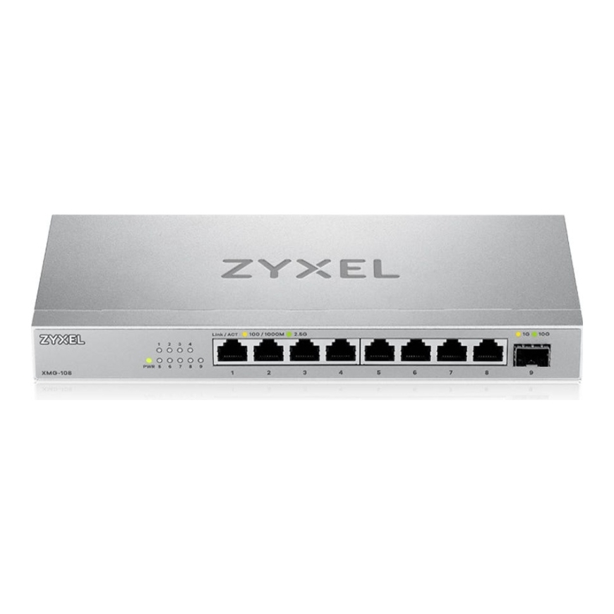 Zyxel XMG-108 Ne-valdomas 2.5G Ethernet (100/1000/2500) Sidabras – 3