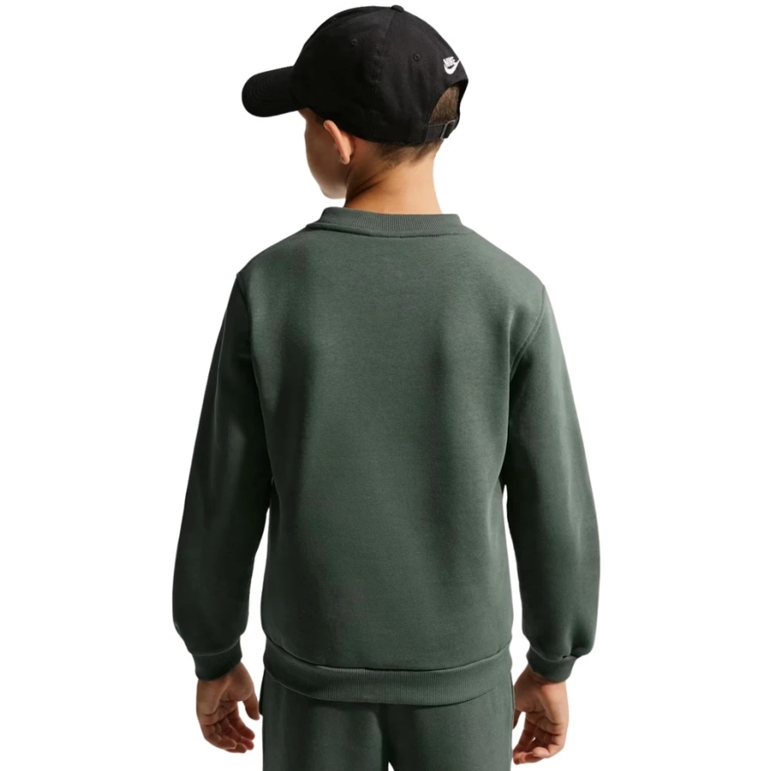 Nike Sportswear Club Fleece Tumši Zaļa Krekls Bērniem FD3006 305 (XL) – 4
