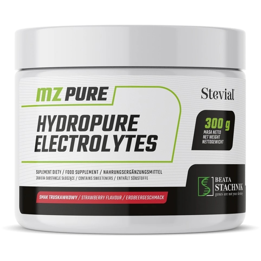 Mz Pure HydroPure Electrolytes maisto papildas milteliais braškių skonio 300g