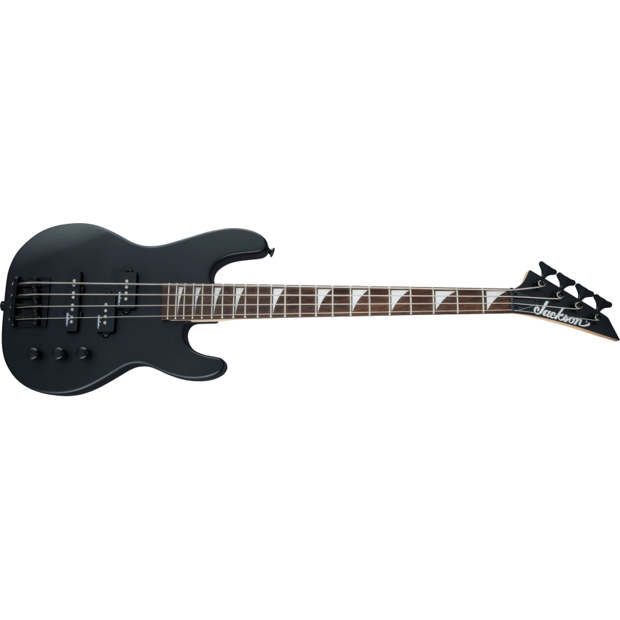 Jackson JS Series Concert™ Bass Minion JS1X elektrinis bosinės gitara, matinė juoda – 3