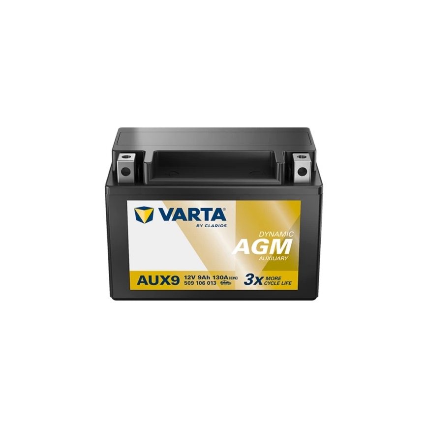 Varta Akumulators 9 Ah 130 A EN 12V AGM – 2