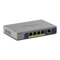 NETGEAR GS105P Unmanaged Gigabit Ethernet (10/100/1000) Power over Ethernet (PoE) Desktop/Wall-Mount NETGEAR GS105P Unmanaged Gigabit Ethernet (10/100/1000) Power over Ethernet (PoE) Desktop/Wall-Mount