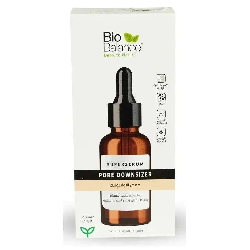Bio Balance Poru samazinošs attīrošs un matējošs dienas un nakts sejas serums, 30 ml – 3