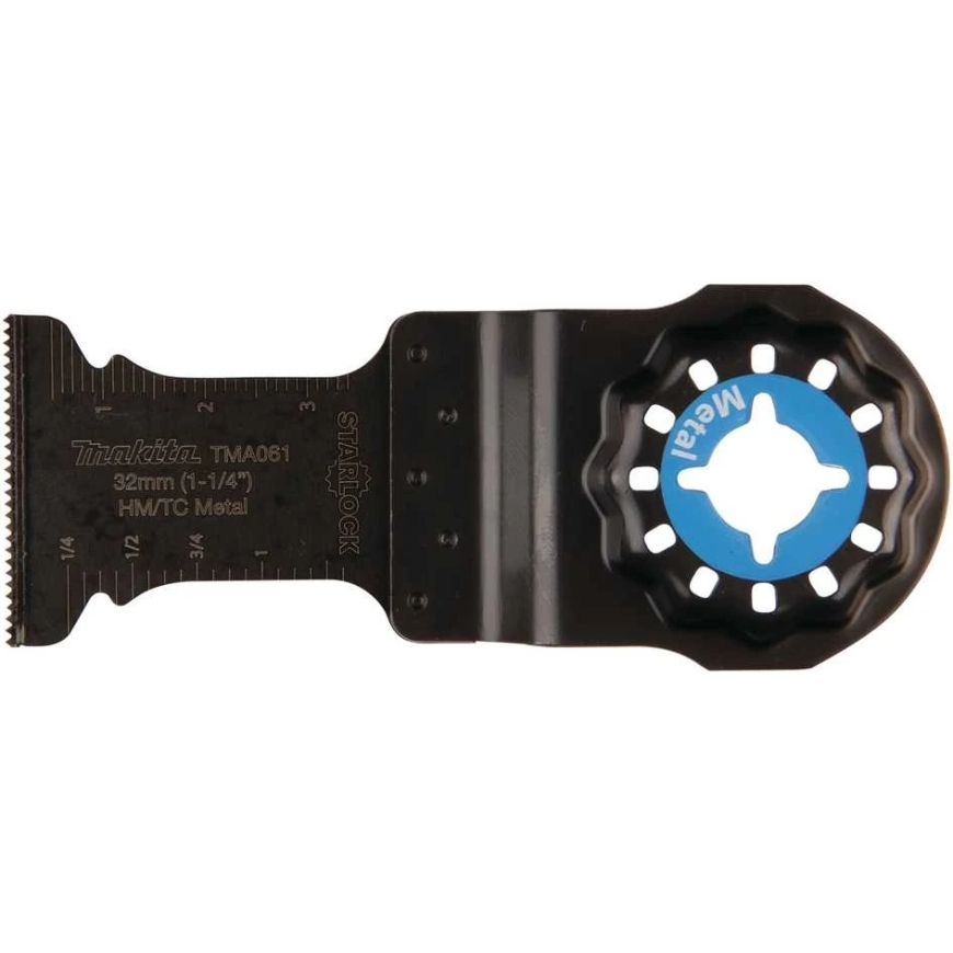 Лезвия для углубленного реза Makita 32mm TMA061 HM, STARLOCK, для металла, 25 шт. E-25921 TMA061 HM, металл