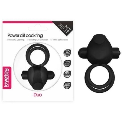 Lovetoy Silikoonist peeniring „Power Clit Duo“ - must