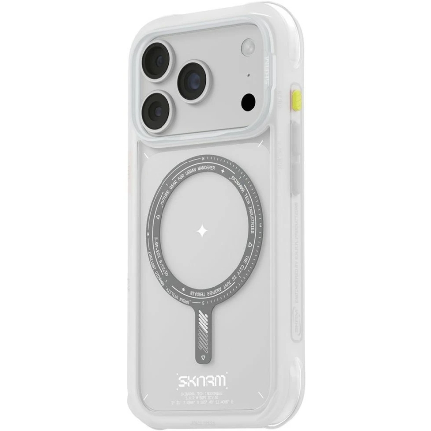 Skinarma Avion MagSafe Case for iPhone 18 Pro / 17 Pro, White – 5