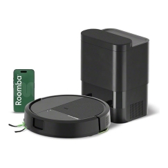 Roomba 115 Combo Robot Vacuum + AutoEmpty Dock, black