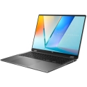 ASUS NTB Vivobook 16 Flip (TP3607SA-OLED118W) Laptop, Ultra 7 258V, 16", 1920 x 1200, 32 GB, 1 TB SSD, Intel Arc, W11 Pro, gray