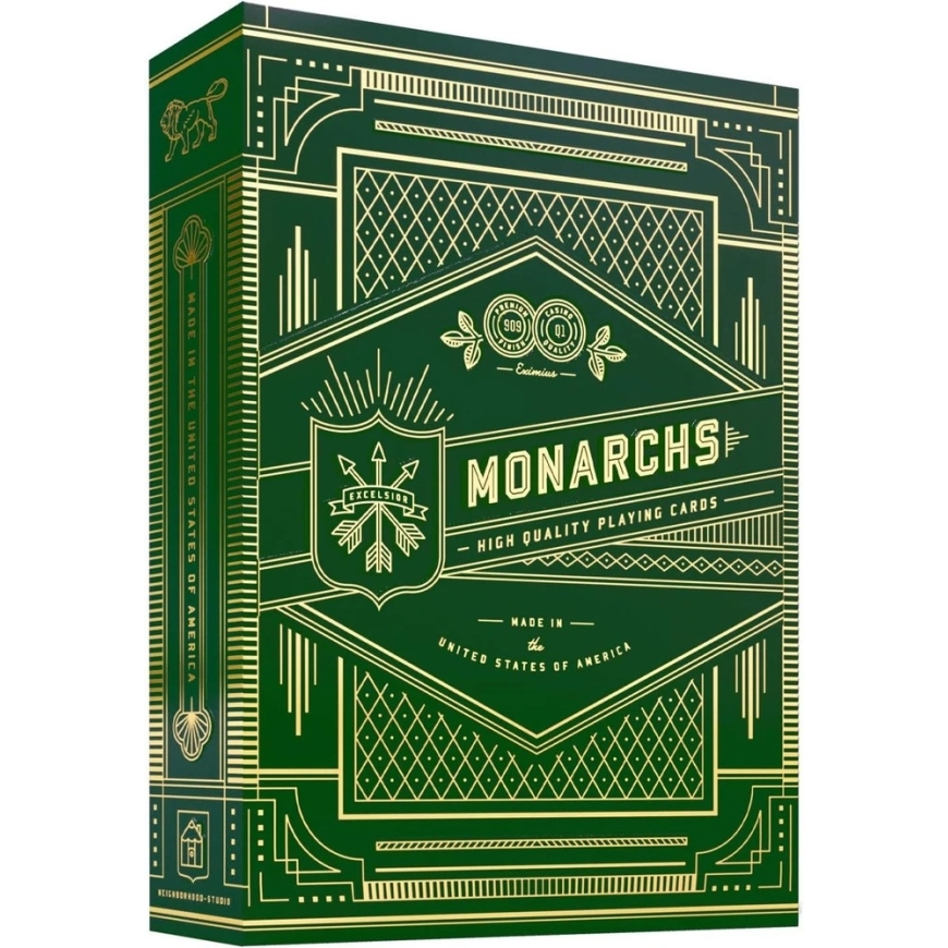 Theory11 Theory 11 - Карты Monarch (Зеленые) – 2