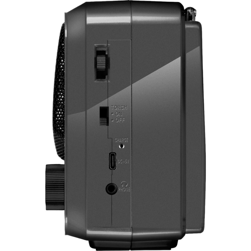 Акустическая система SVEN SRP-150, серый (3W, Bluetooth, FM/AM/SW, USB, Micro SD, фонарик, батарея) – 4