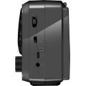 Speaker SVEN SRP-150, gray (3W, Bluetooth, FM/AM/SW, USB, Micro SD, flashlight, battery)