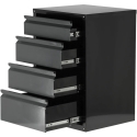 Toya Sa Poland Metal Cabinet for Workshops | 4 Drawers 775x525x485 mm (58434)