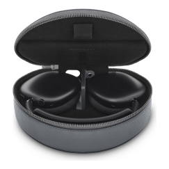 Woolnut odinės dėklas AirPods Max 2, pilkas