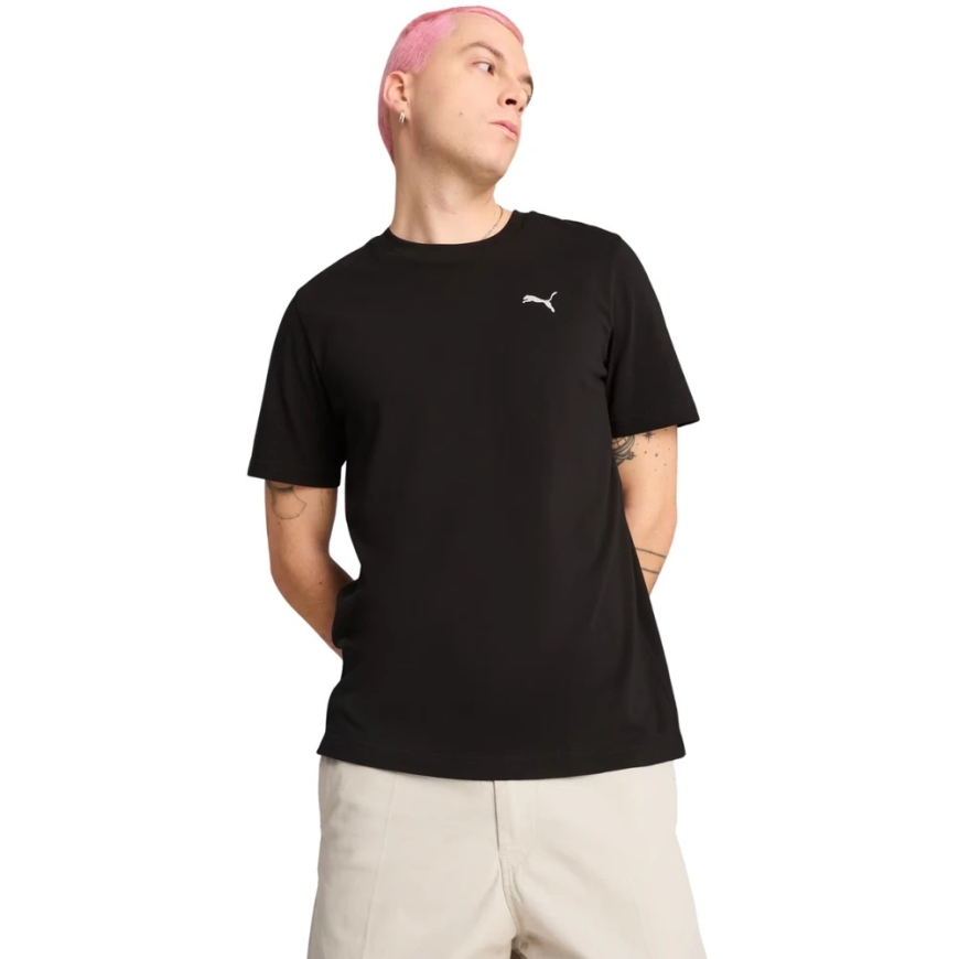 Men's T-shirt Puma Wardrobe Ess Tee black 629644 01 (M)