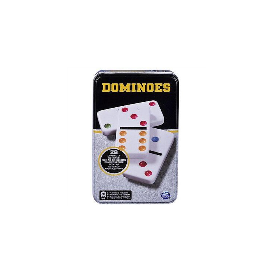 Spin Master SPINMASTER GAMES domino mäng, metallkarbis, 6033156