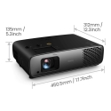 BenQ W4100i Vakioprojektori 3200 ANSI lumenia DLP UHD 4K (3840x2160) 3D Musta BenQ W4100i Vakioprojektori 3200 ANSI lumenia DLP UHD 4K (3840x2160) 3D Musta