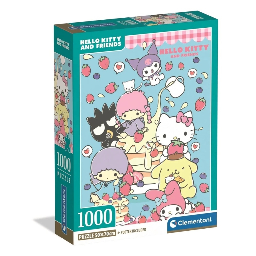 Clementoni Пазл 1000 шт. - Hello Kitty