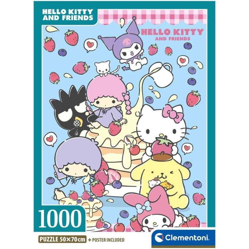 Clementoni Pužle 1000 gab. - Hello Kitty – 3