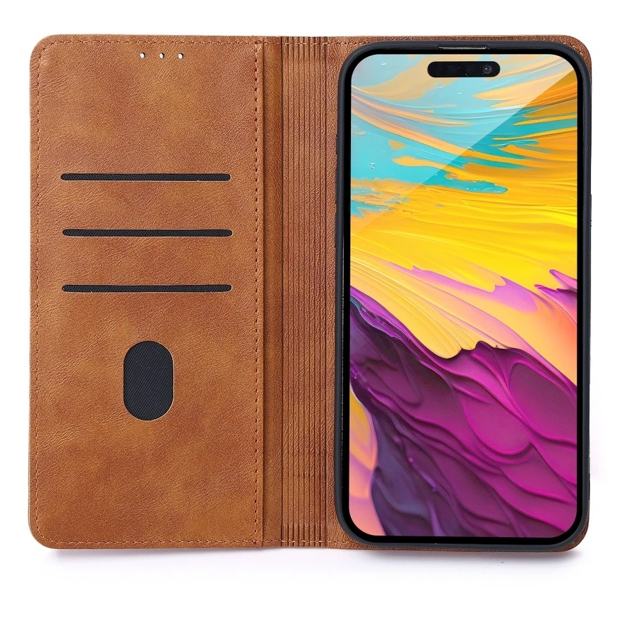 TFO „Smart Seam“ dėklas, skirtas Xiaomi Redmi Note 14 4G (Global) rudas (164.84 x 78.15 x 8.16 mm) – 5