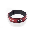 Whips Collar koerkaelarihm - Crazy Horse punane, suur Whips Collar koerkaelarihm - Crazy Horse punane, suur