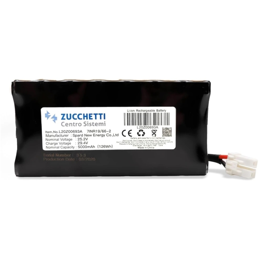 Akumuliatorius WIPER L20Z00693A_R 25,2 V 5,0 Ah Li-ion