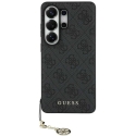 Guess 4G Classic Logo Charm MagSafe maciņš Samsung Galaxy S26 Ultra melnā krāsā