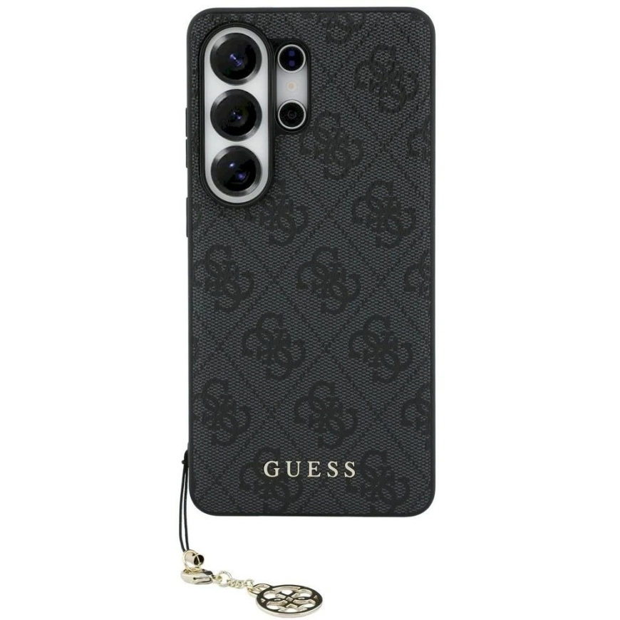 Dėklas Guess 4G Classic Logo Charm MagSafe Samsung Galaxy S26 Ultra juodos spalvos – 3
