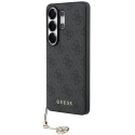 Guess 4G Classic Logo Charm MagSafe -kotelo Samsung Galaxy S26 Ultra mustana Guess 4G Classic Logo Charm MagSafe -kotelo Samsung Galaxy S26 Ultra mustana