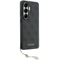 Guess 4G Classic Logo Charm MagSafe Case for Samsung Galaxy S26 Ultra in Black Guess 4G Classic Logo Charm MagSafe Case for Samsung Galaxy S26 Ultra in Black