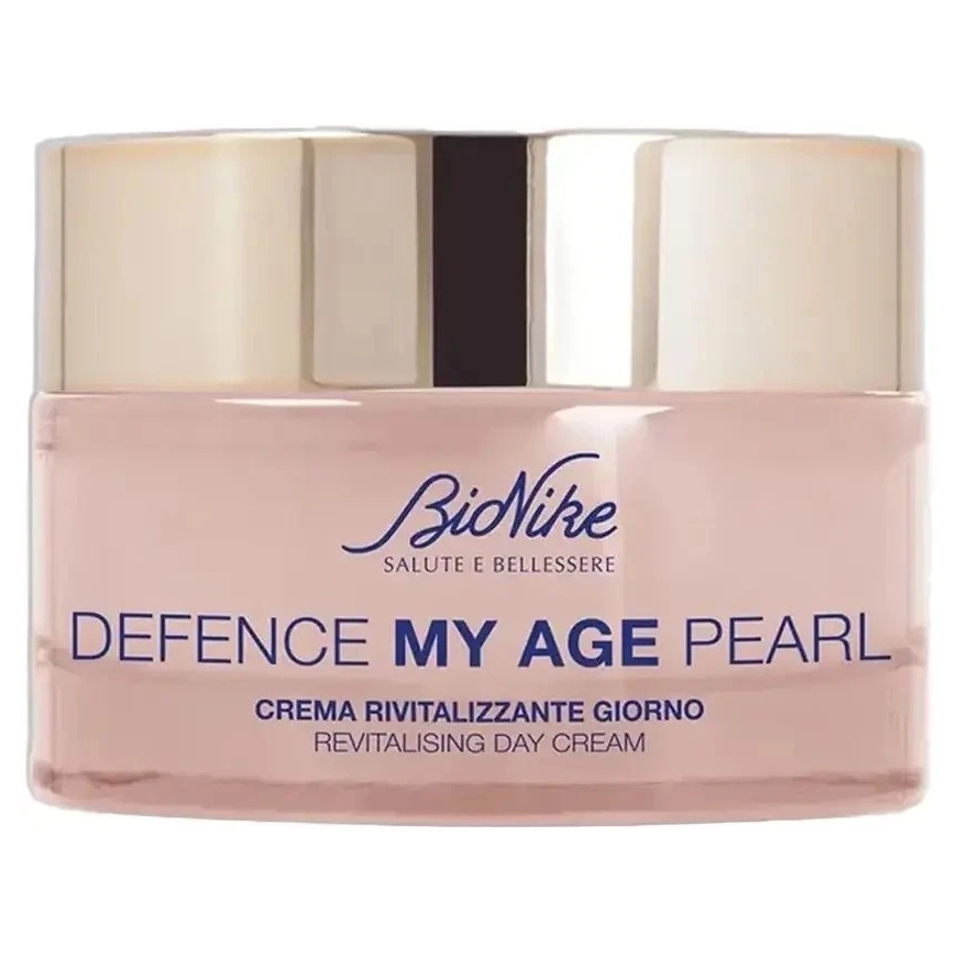 BioNike Defence My Age Pearl stingrājošs un atjaunojošs dienas krēms sejai, 50 ml – 2