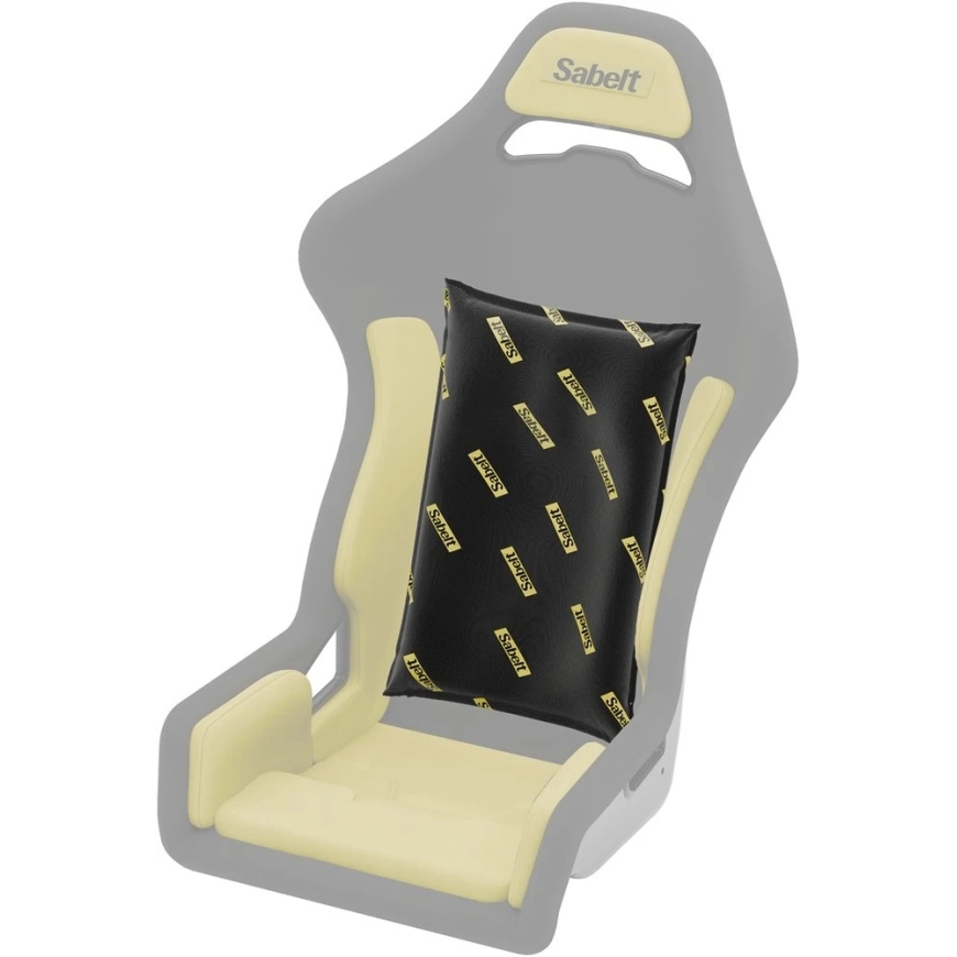 Noblechairs Sabelt Sim Memory Kit Lumbar Cushion with Memory Foam, Ergonomic, Black