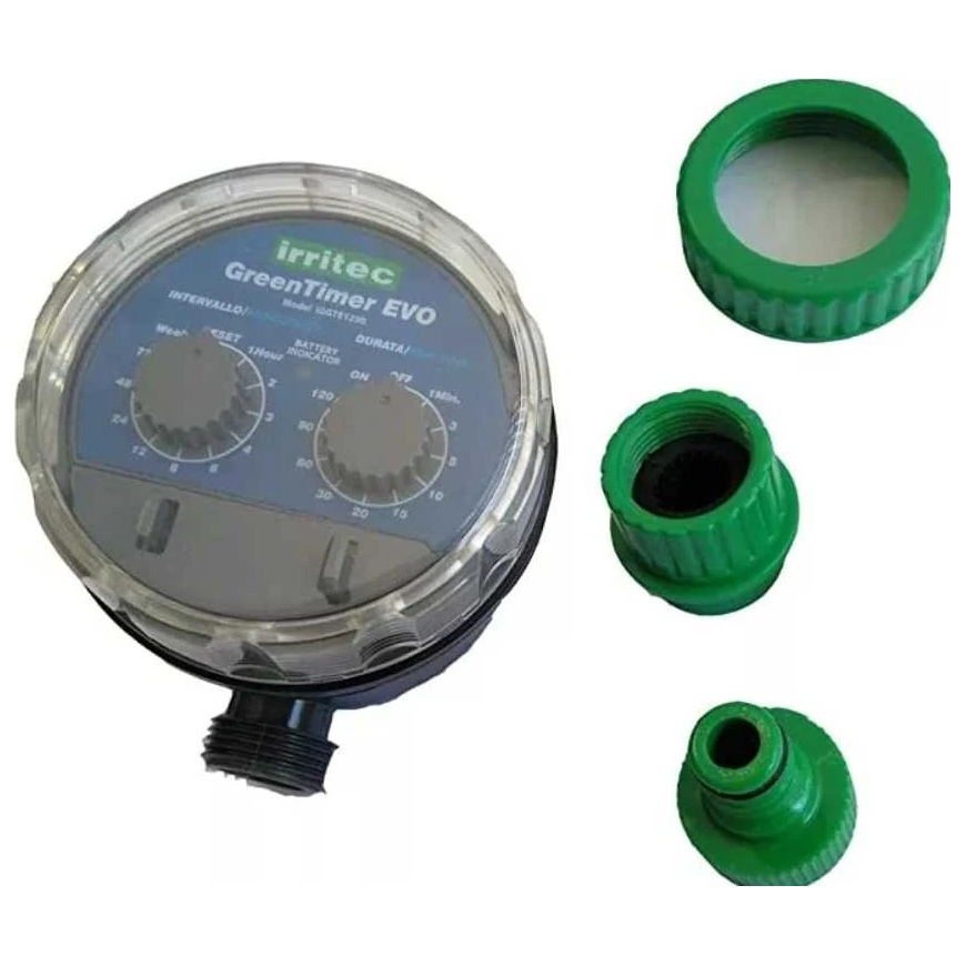 Irritec Laistīšanas sistēmu programmētājs GreenTimer EVO – 3
