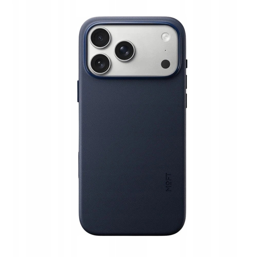 Moft Snap Movas MagSafe mac iPhone 17 Pro zilā krāsā – 4