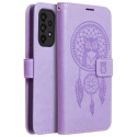 Forcell Oem MEZZO Book -kotelo Samsung Galaxy A12 / M12:lle violetissa unennäkijässä Forcell Oem MEZZO Book -kotelo Samsung Galaxy A12 / M12:lle violetissa unennäkijässä