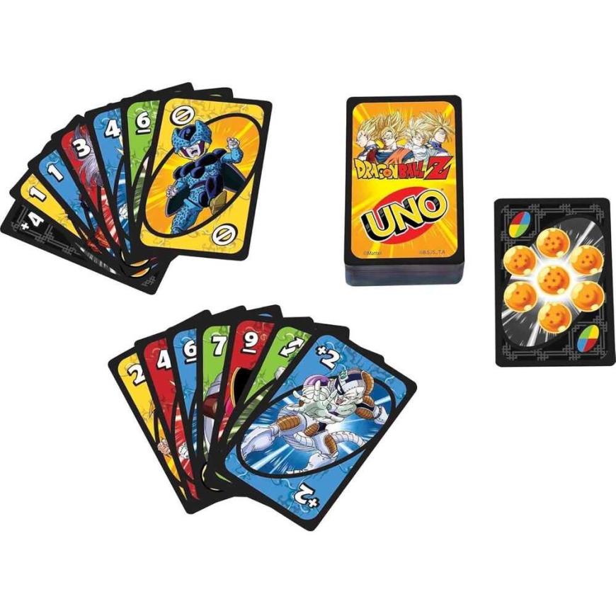 Mattel Uno Dragon Ball Z kāršu spēle bērniem – 3