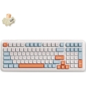 MCHOSE K99 V3 juhtmevaba mehaaniline klaviatuur| Ameerika Ühendriigid | Icy Creamsicle lüliti | 2.4GHz, BT | Horizon Or.