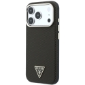 Guess Kevlar Triangle Logo MagSafe maciņš iPhone 17 Pro / 18 Pro – brūns Guess Kevlar Triangle Logo MagSafe maciņš iPhone 17 Pro / 18 Pro – brūns