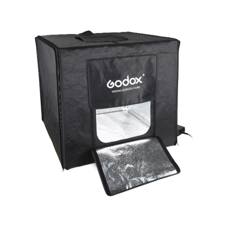 LED-valgus - Godox LST80 kaasaskantav kolmekordne LED mini fotostuudio 80 × 80 × 80 cm, 5 800 K – 3