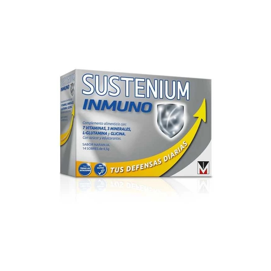Sustenium Immuno dietary supplement orange flavor 14 packets