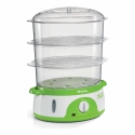 Ariete 911 Healthy Steam - Electric steamer - 3 Baskets - Rice container - Timer 60 '- 800 Watt - 9 