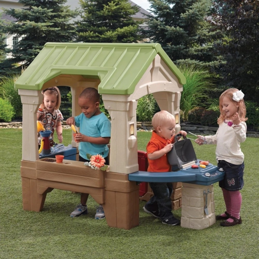 Детский садовый домик STEP2 с грилем – 3