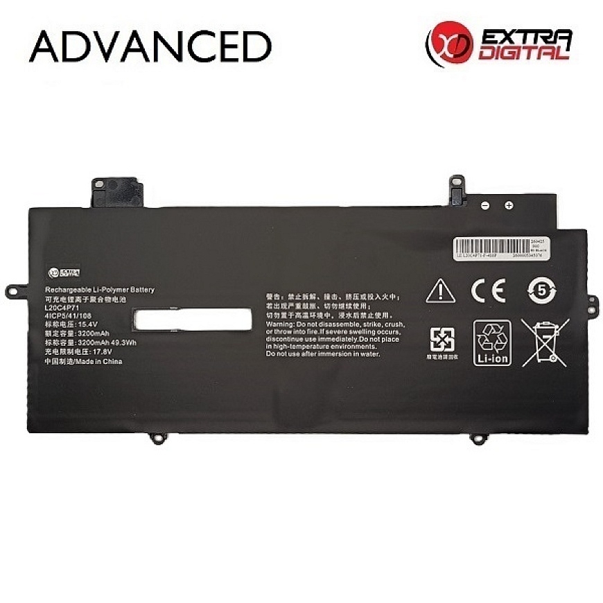 Аккумулятор для ноутбука LENOVO L20C4P71, 3200mAh, Extra Digital Advanced