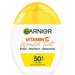 Garnier „Vitamin C Wonder Tint Light“ тонированный флюид для лица с SPF50+ светлый, 40 мл
